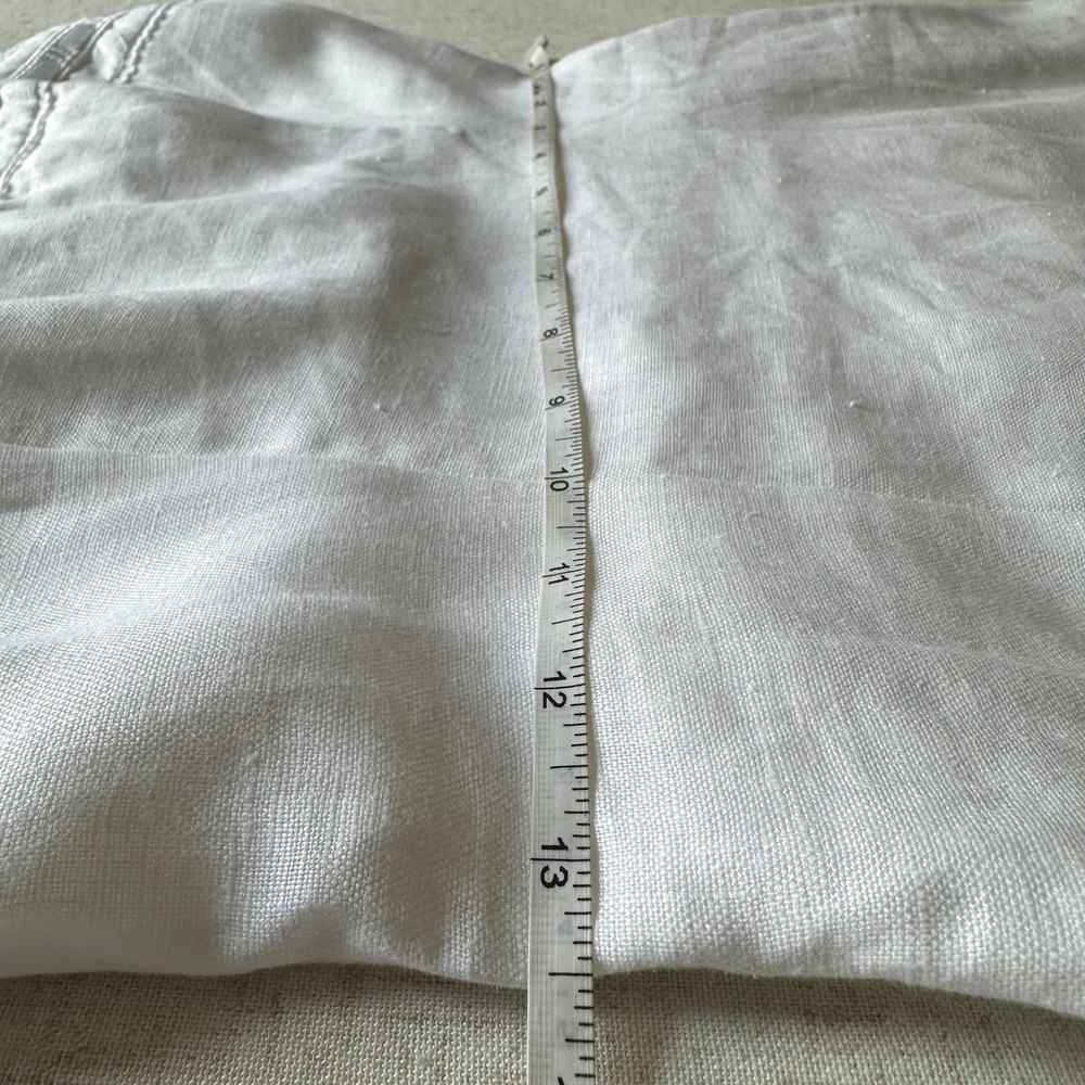NWT Reformation Elana Linen Mini Dress White LWD 4 - Picture 10 of 11